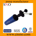 Plastic Pump Mini hand air pump with needle for ball Supplier